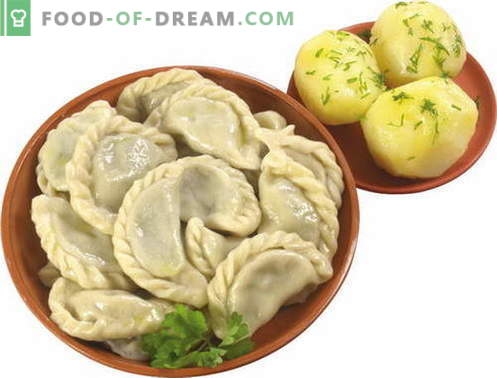 Pierogi z ziemniakami - najlepsze przepisy. Jak właściwie i smacznie gotować pierogi z ziemniakami.