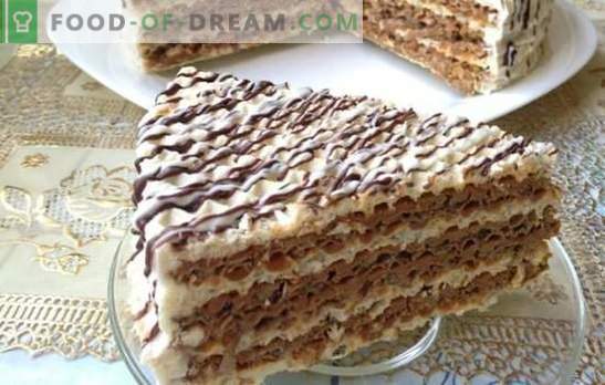 Ciasto z ciastek waflowych - prosto i gustownie! Szybkie ciastka waflowe z różnymi kremami
