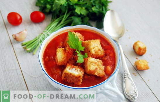 Zupa z pastą pomidorową - cześć, Włochy! 8 receptur pysznych zup z pastą pomidorową: z ryżem, makaronem, warzywami, klopsikami