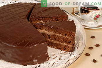 Ciasta. Przepisy na ciasto: Napoleon, ciasto miodowe, ciastko, czekolada, mleko ptasie, śmietana ...