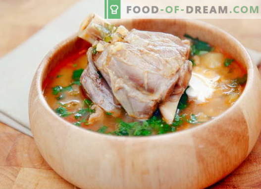 Zupa baranina - najlepsze przepisy. Jak prawidłowo i smacznie gotować zupę jagnięcą.