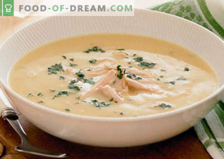 Zupa krem ​​z kurczaka - najlepsze przepisy. Jak prawidłowo i pysznie ugotować rosół.