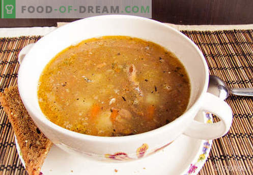 Saury Soup - sprawdzone przepisy. Jak prawidłowo i smacznie gotować zupę rybną.