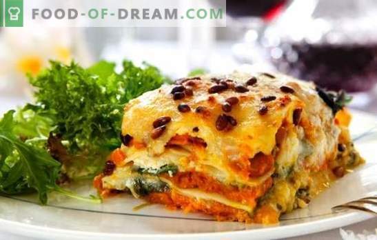 Lasagne z serem - kolejny kawałek, Senora! Przepisy na różne lasagne z serem i szynką, pieczarkami, pomidorami, kurczakiem