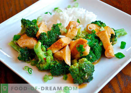 Kurczak Brokuły - najlepsze przepisy. Jak prawidłowo i smacznie gotować kurczaka z brokułami.