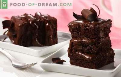 Domowe ciasto czekoladowe - uwodzicielski deser! Proste przepisy na ciastka czekoladowe z wypiekami, prefabrykowane, galaretki