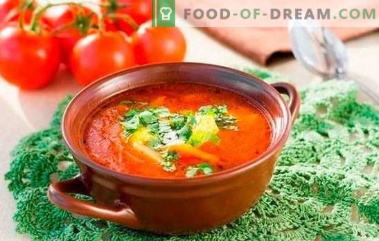 Zupa Kharcho: gotowana według prostych przepisów. Subtelności i tajemnice gotowania zupy Kharcho: proste przepisy z wołowiną, jagnięciną, kurczakiem