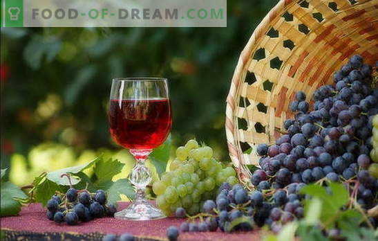 Wino w domu to prosty przepis na bogaty napój. Produkcja wina domowej roboty: proste przepisy dla początkujących