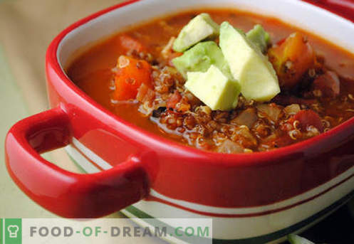Lean soup - sprawdzone przepisy. Jak prawidłowo i smacznie gotować chudą zupę.