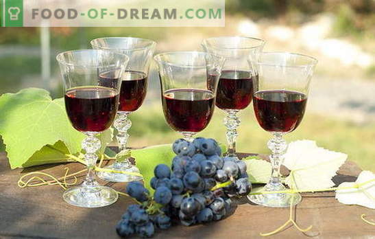 Domowe nadzienie winogronowe - naturalnie! Przepisy likier winogronowy w domu: z wódką, cukrem lub alkoholem