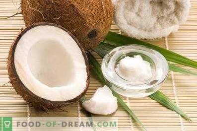 Olej kokosowy: szkoda i korzyść