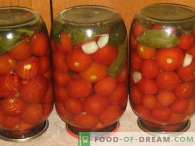 Solone pomidory na zimę w bankach