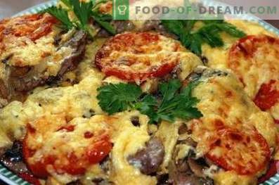 French Meat with Mushrooms
