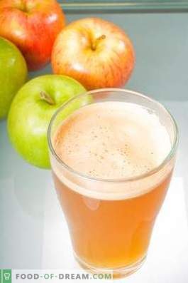 Jak rozjaśnić sok jabłkowy